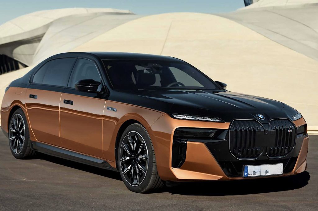 MBW i 7 Car rental in dubai